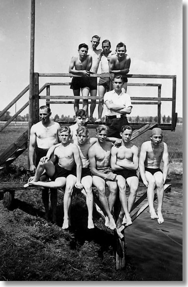Badeanstalt an der Else 1937